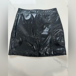 🖤Black Leather Skirt🖤